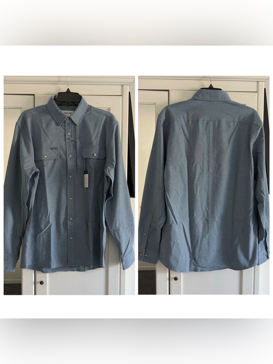Poncho Other - Poncho The Cordon Bleu Long Sleeve Shirt in Slate Heather Size Medium Slim Fit